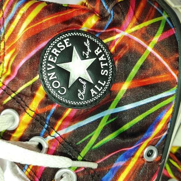 Converse Lazer Chucks 6F 4M multi-colored hightop - Picture 2 of 8